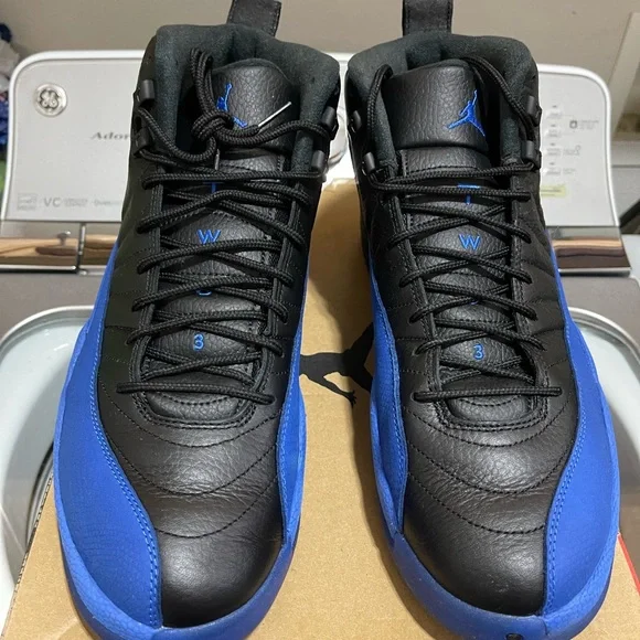 NIKE AIR JORDAN 12 RETRO ROYAL BLUE - Picture 2 of 5